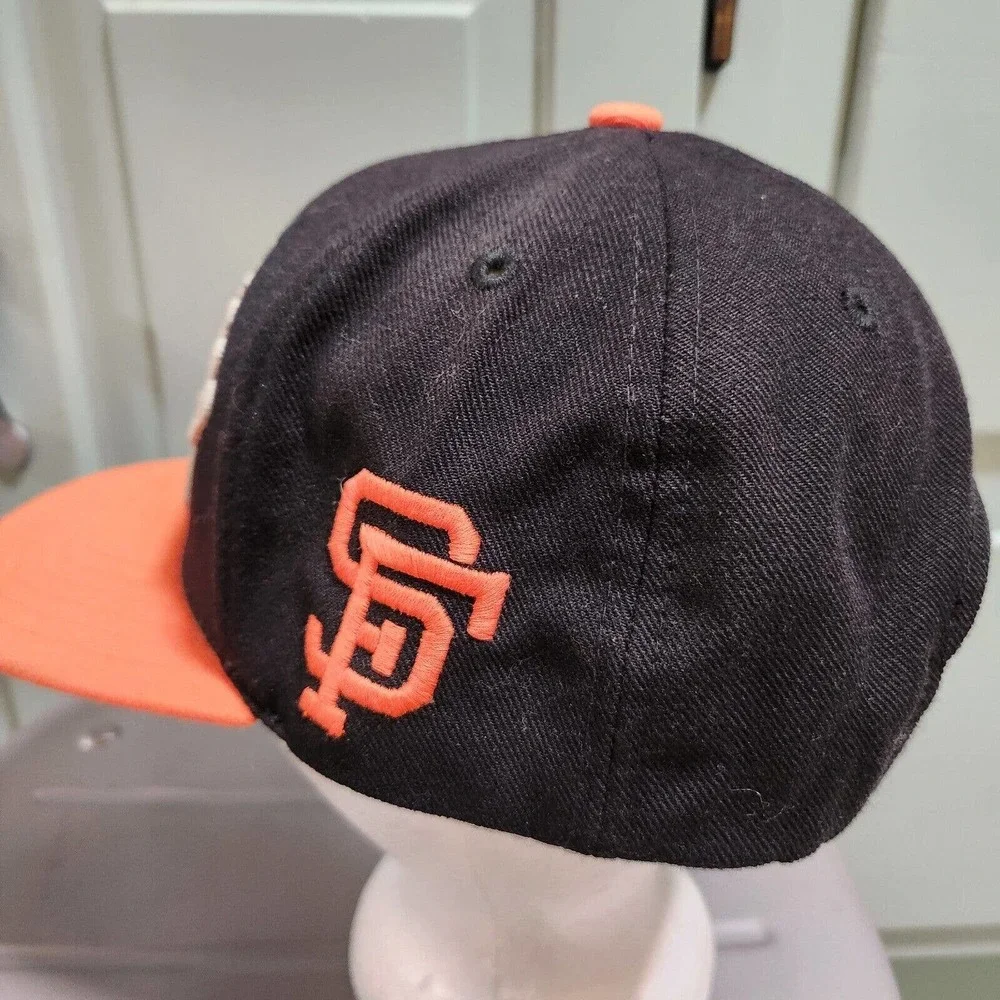 VTG San Francisco Giants American Needle Script MLB Cooperstown Snapback Hat Cap